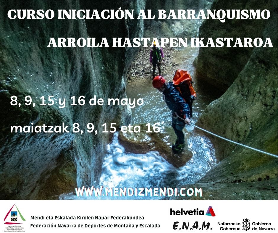 CURSO DE INICIACI&Oacute;N AL BARRANQUISMO